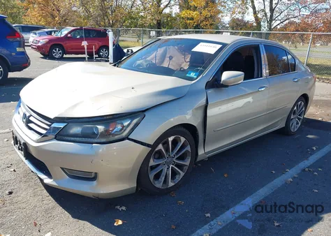 2013 Honda Accord Sport из США, поврежденный, VIN 1HGCR2F5XDA233449